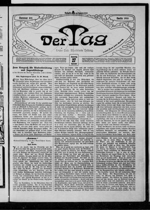 Der Tag vom 27.09.1906