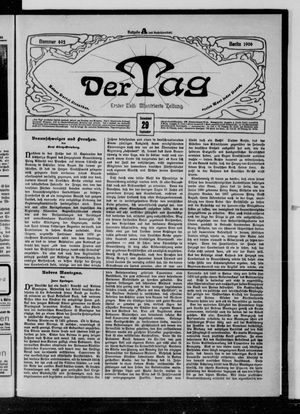 Der Tag vom 29.09.1906