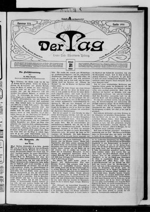 Der Tag vom 31.10.1906