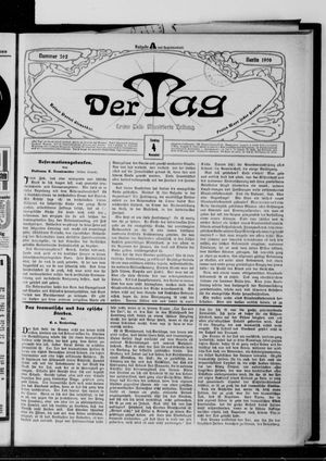 Der Tag vom 04.11.1906