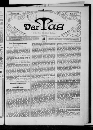 Der Tag vom 30.11.1906