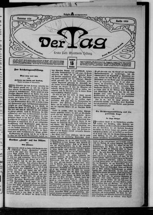 Der Tag on Dec 15, 1906