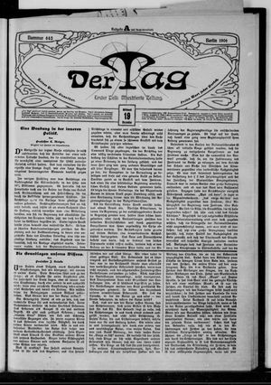 Der Tag vom 19.12.1906