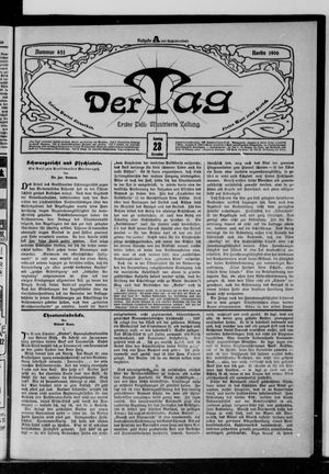 Der Tag on Dec 23, 1906