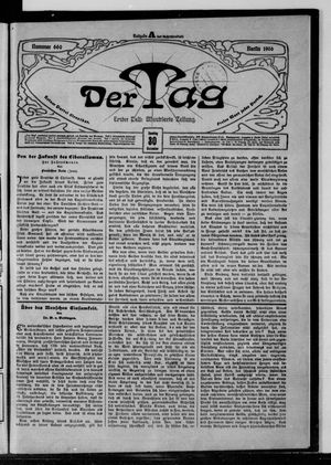 Der Tag on Dec 30, 1906