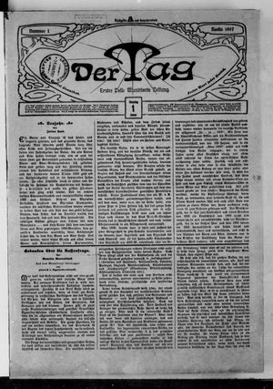 Der Tag on Jan 1, 1907