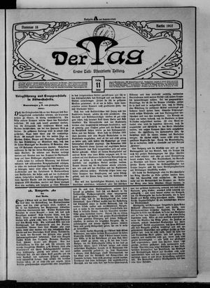 Der Tag on Jan 11, 1907
