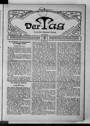 Der Tag vom 12.01.1907