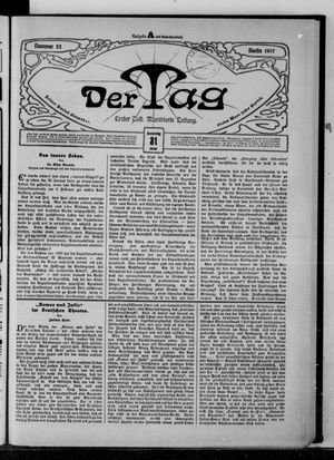Der Tag vom 31.01.1907