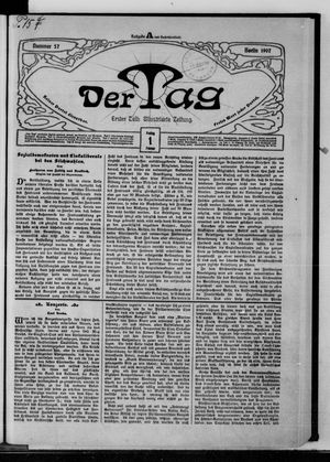 Der Tag on Feb 1, 1907