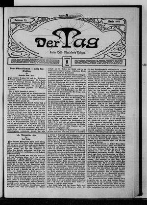 Der Tag vom 09.02.1907
