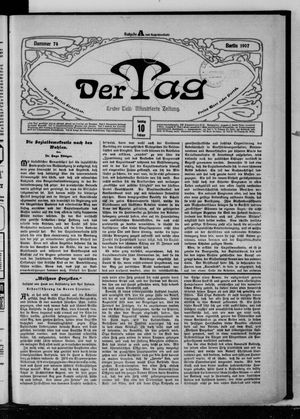 Der Tag vom 10.02.1907