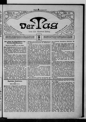 Der Tag vom 20.02.1907
