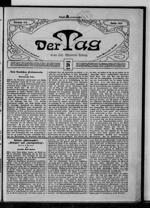 Der Tag on Feb 24, 1907