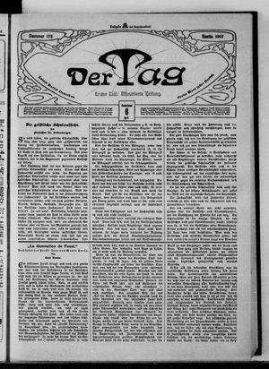 Der Tag vom 06.04.1907