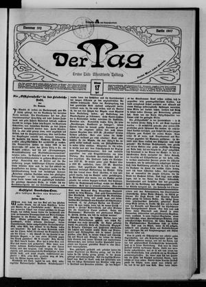 Der Tag vom 17.04.1907