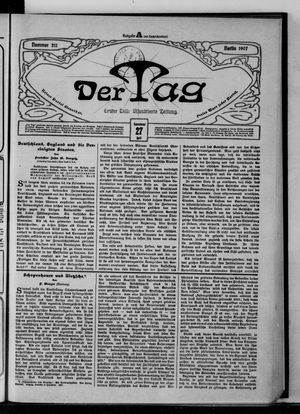 Der Tag on Apr 27, 1907