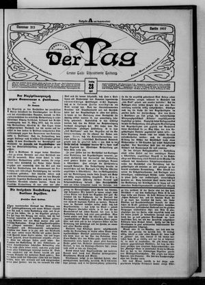Der Tag on Apr 28, 1907