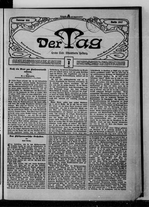 Der Tag on May 3, 1907
