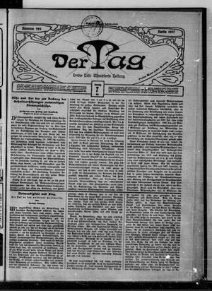 Der Tag vom 07.05.1907