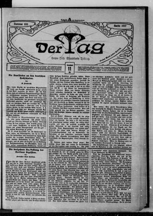 Der Tag vom 11.05.1907
