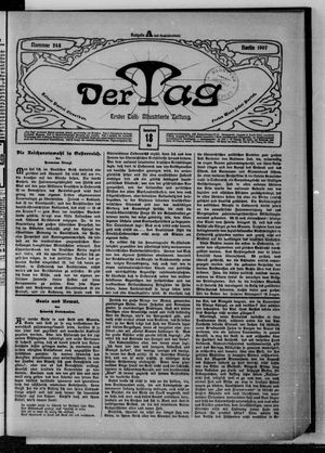 Der Tag on May 18, 1907