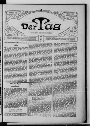 Der Tag on Jun 2, 1907