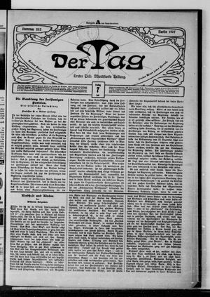 Der Tag vom 07.06.1907