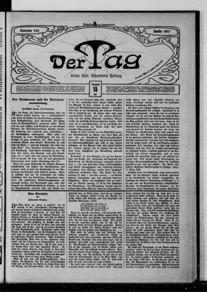 Der Tag vom 15.06.1907