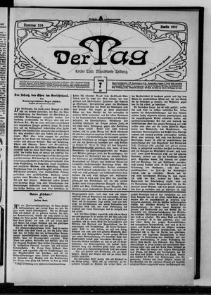 Der Tag on Jul 7, 1907
