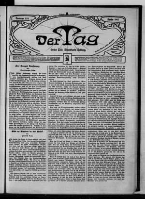 Der Tag vom 26.07.1907