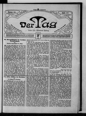 Der Tag vom 27.07.1907