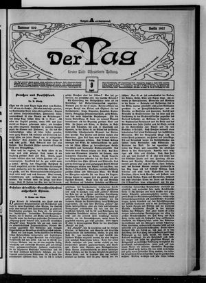 Der Tag on Aug 9, 1907