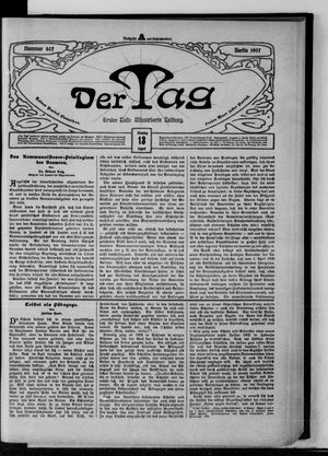 Der Tag on Aug 13, 1907