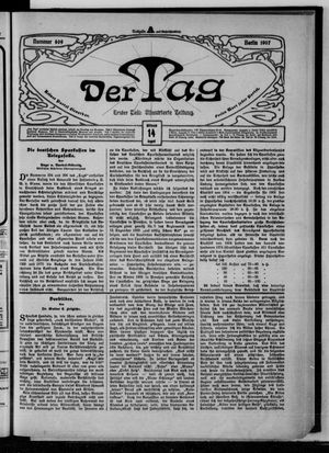 Der Tag vom 14.08.1907