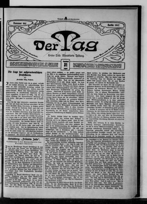 Der Tag vom 31.08.1907