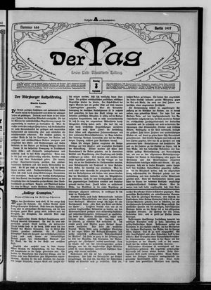 Der Tag vom 03.09.1907
