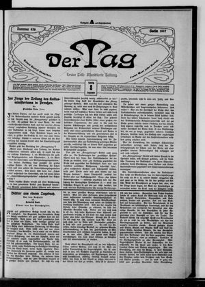 Der Tag on Sep 8, 1907