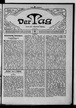 Der Tag on Sep 14, 1907