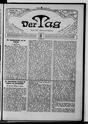 Der Tag on Sep 22, 1907