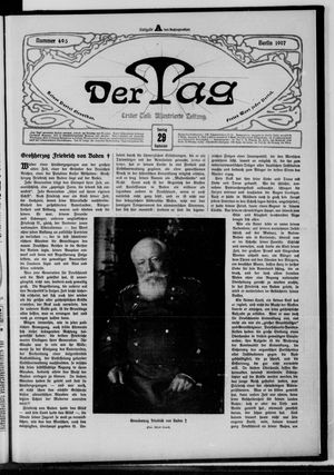 Der Tag vom 29.09.1907