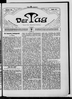 Der Tag vom 19.10.1907