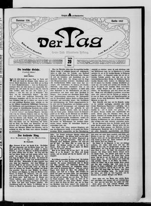 Der Tag vom 20.10.1907