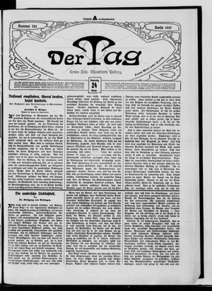 Der Tag on Oct 24, 1907