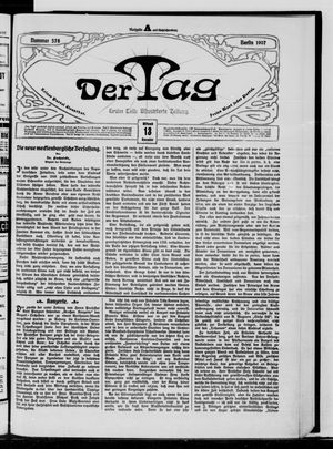 Der Tag vom 13.11.1907