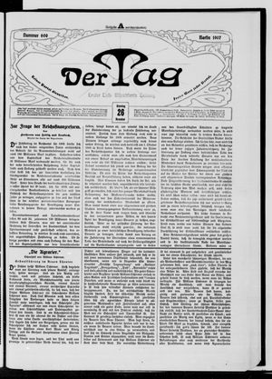 Der Tag on Nov 26, 1907