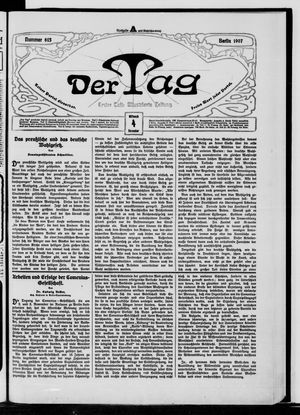 Der Tag vom 04.12.1907