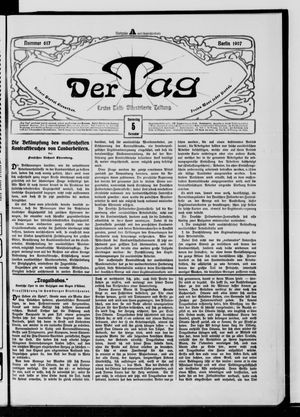 Der Tag on Dec 5, 1907