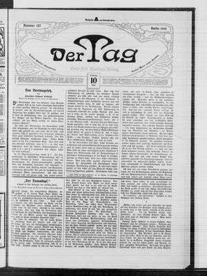 Der Tag on Mar 10, 1908