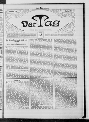 Der Tag vom 13.03.1908